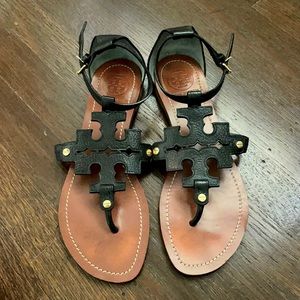 Tory Burch - Black Sandals